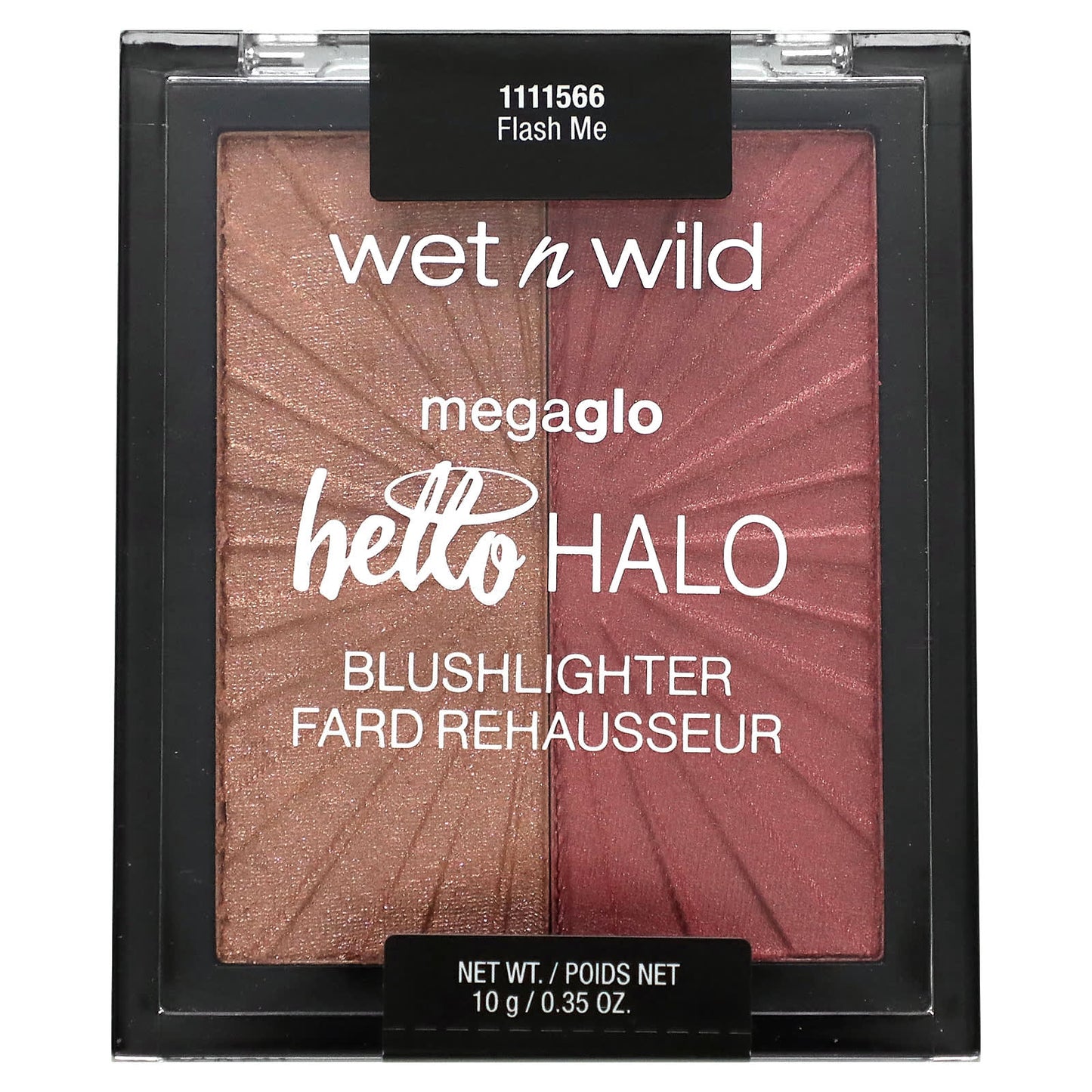 wet n wild, MegaGlo, Hello Halo Blushlighter, 1111566 Flash Me, 0.35 oz (10 g) - Image 1