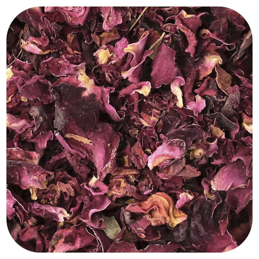 Organic Red Rose Petals by Frontier Co-op - 8 oz - Image 1