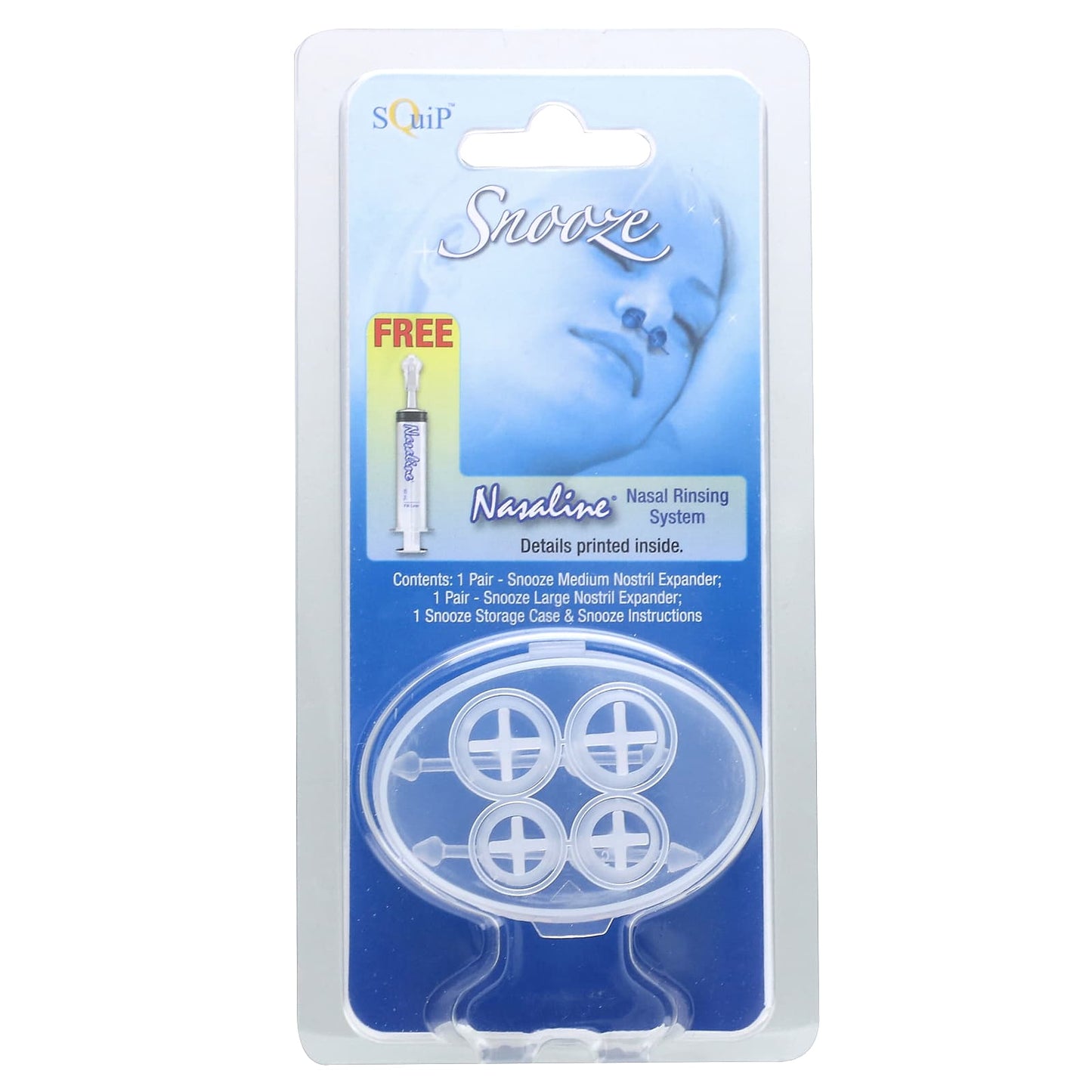 Squip, Snooze, Nasal Rinsing System, 3 Piece - Image 1