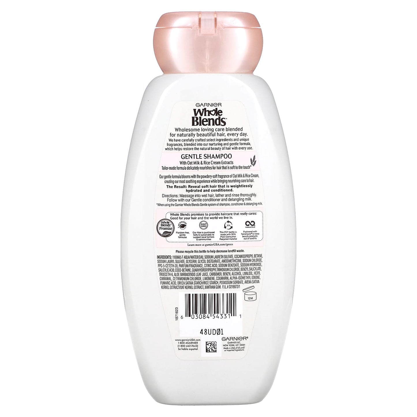 Gentle Sulfate-Free Shampoo for Fine to Normal Hair | Whole Blends - Image 2