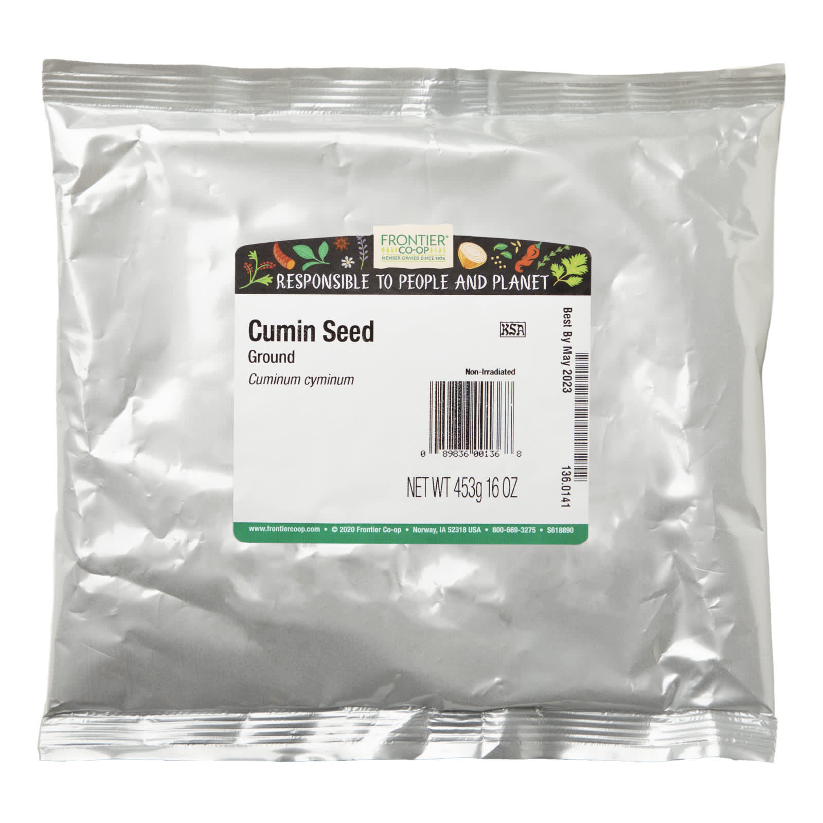Frontier Co-op Ground Cumin Seed, 16 oz - Non-Irradiated & Kosher - Image 2