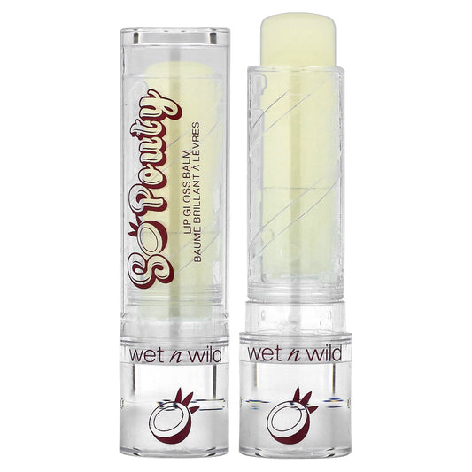 wet n wild, So Pouty, Lip Gloss Balm, 1114494 Coconuts For You, 0.14 oz (4.06 g) - Image 1