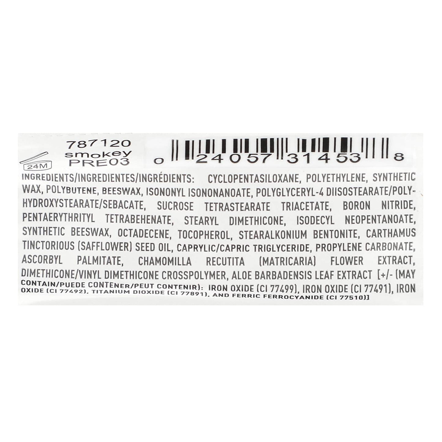 Palladio, Retractable Waterproof Eyeliner, Smokey PRE03, 0.01 oz (0.28 g) - Image 2