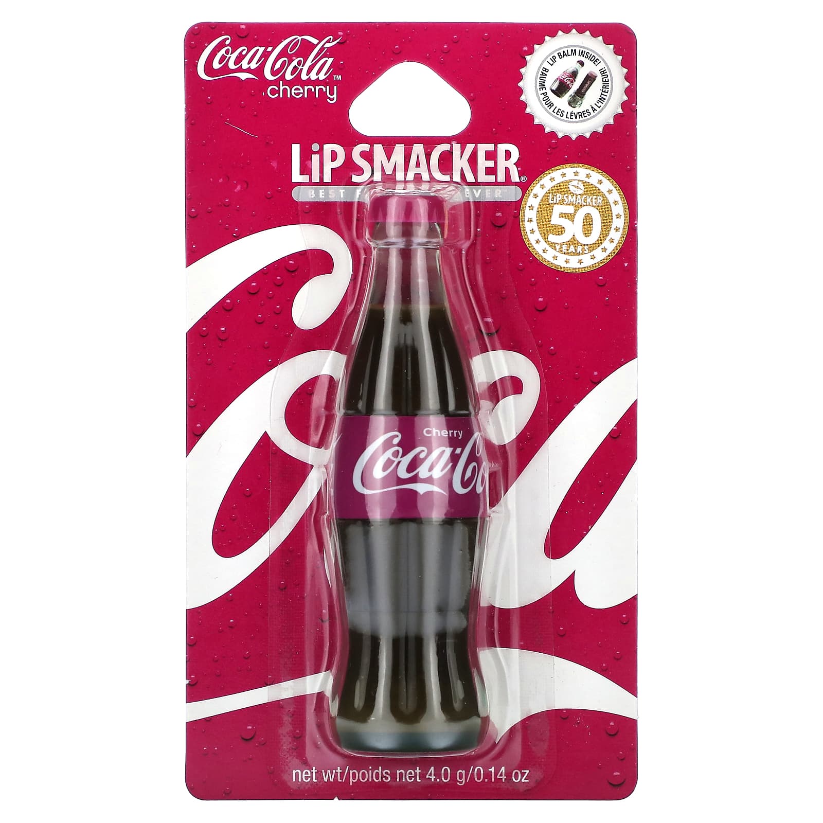 Lip Smacker, Coca-Cola, Lip Balm, Cherry Coke Bottle, 0.14 oz (4 g) - Image 2