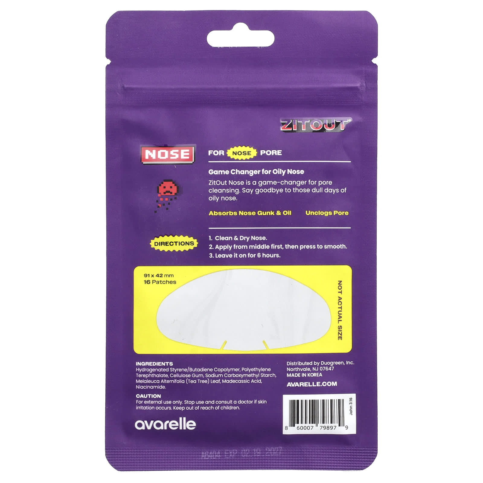 Say Goodbye to Oily Nose with Avarelle's ZitOut Nose Patches - Image 2