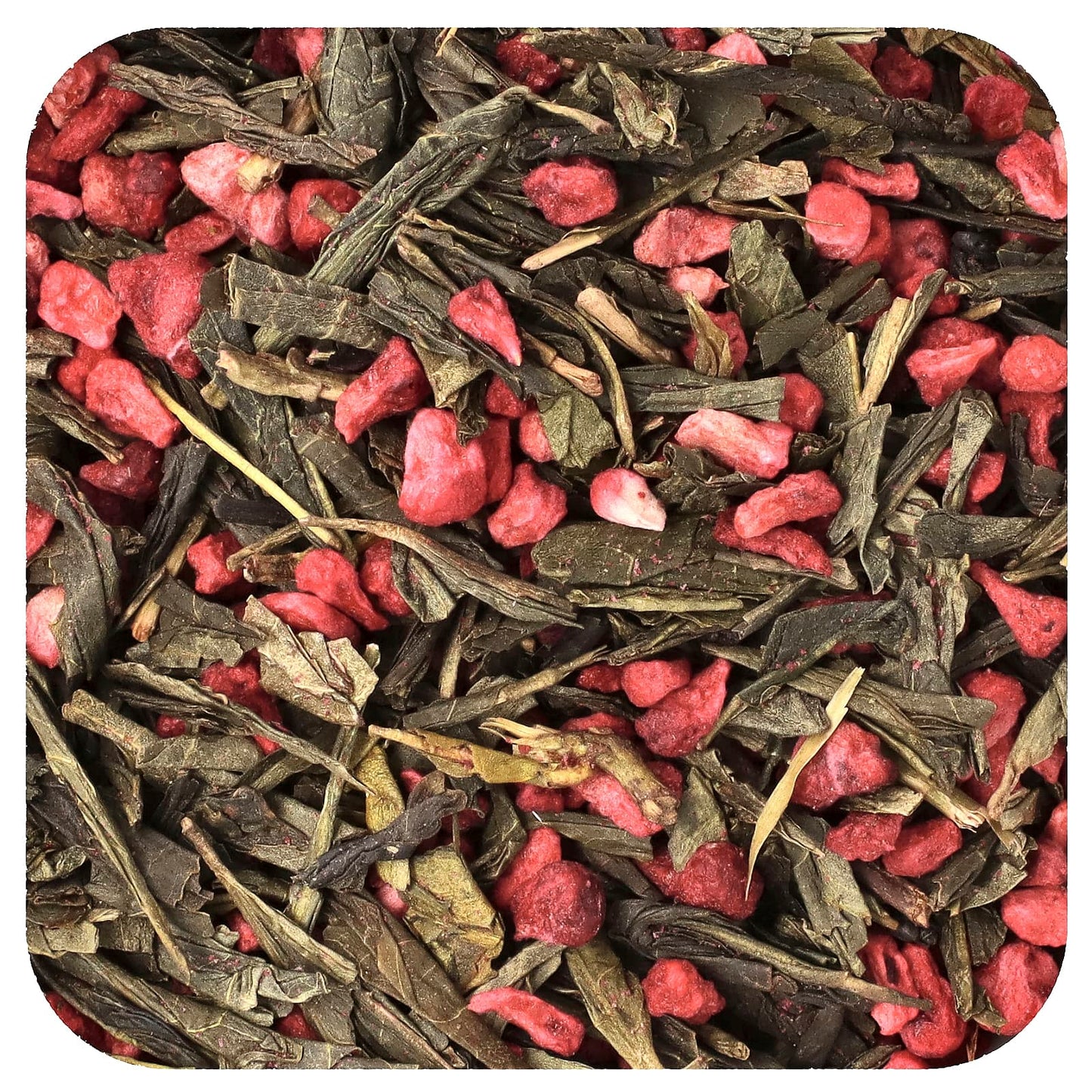 Frontier Co-op Organic Green Tea with Raspberry, 16 oz (453g) - Image 1