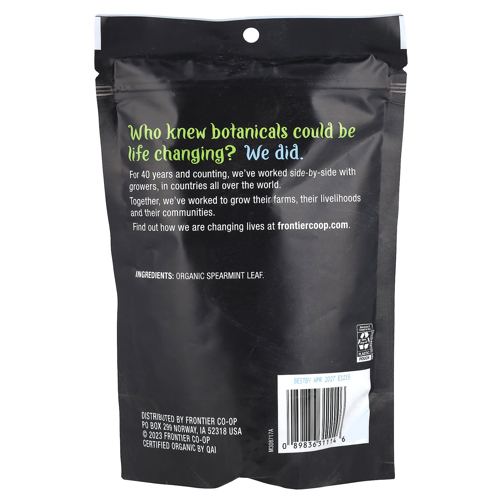 Organic Spearmint Leaf for Wellness by Frontier Co-op - Image 2