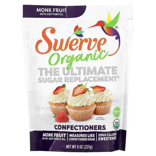 Swerve, Organic The Ultimate Sugar Replacement, Confectioners, 8 oz (227 g) - Image 1