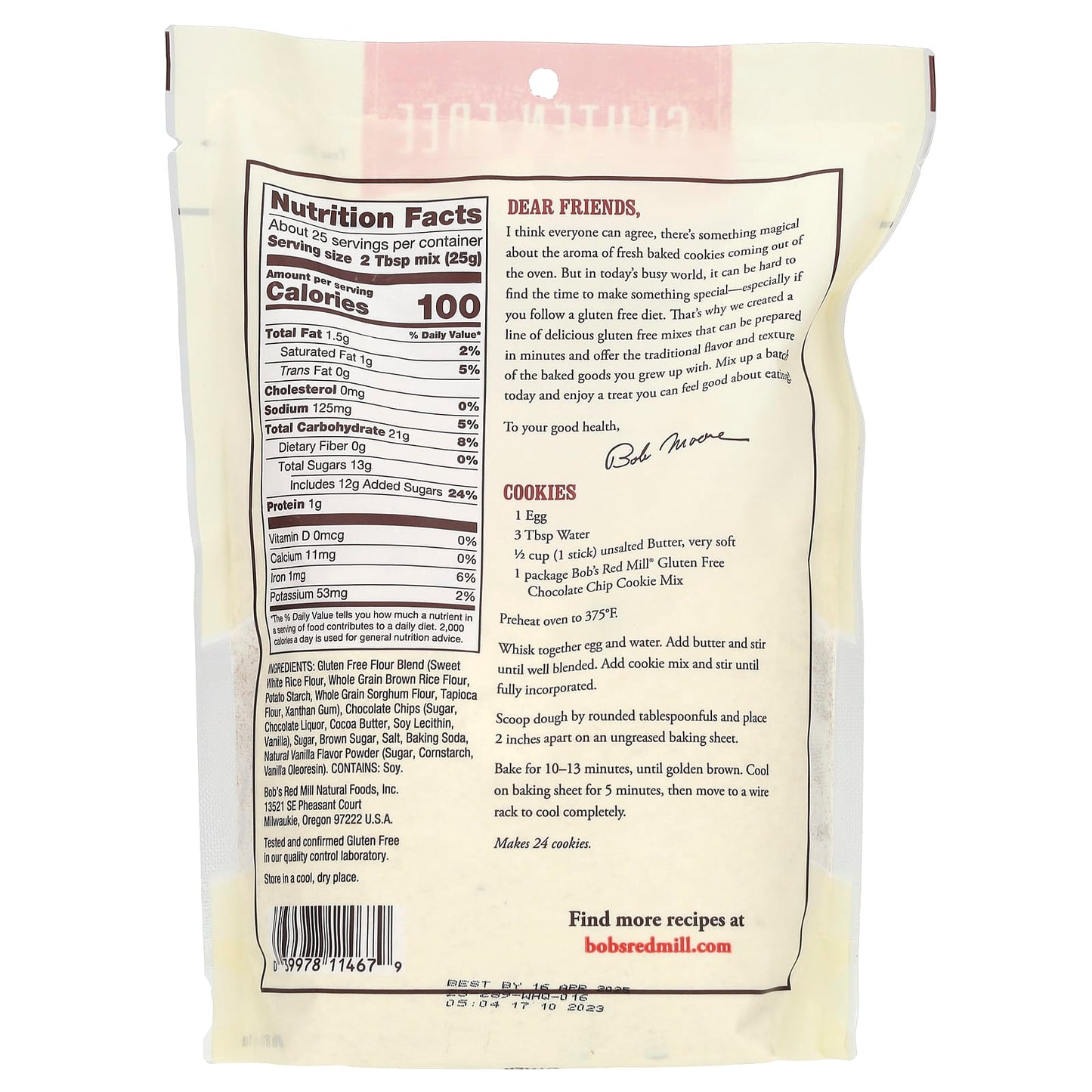 Gluten-Free Chocolate Chip Cookies in Minutes | Bob's Red Mill - Image 2