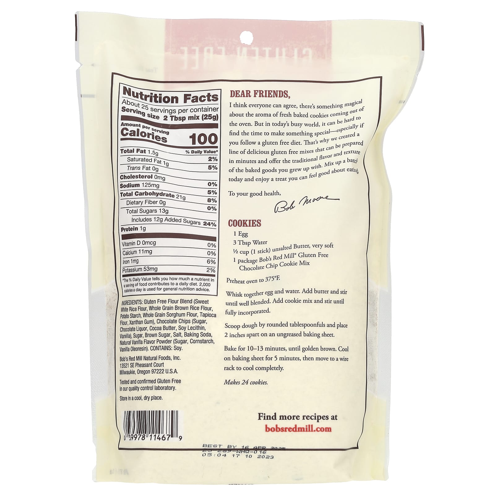 Gluten-Free Chocolate Chip Cookies in Minutes | Bob's Red Mill - Image 2