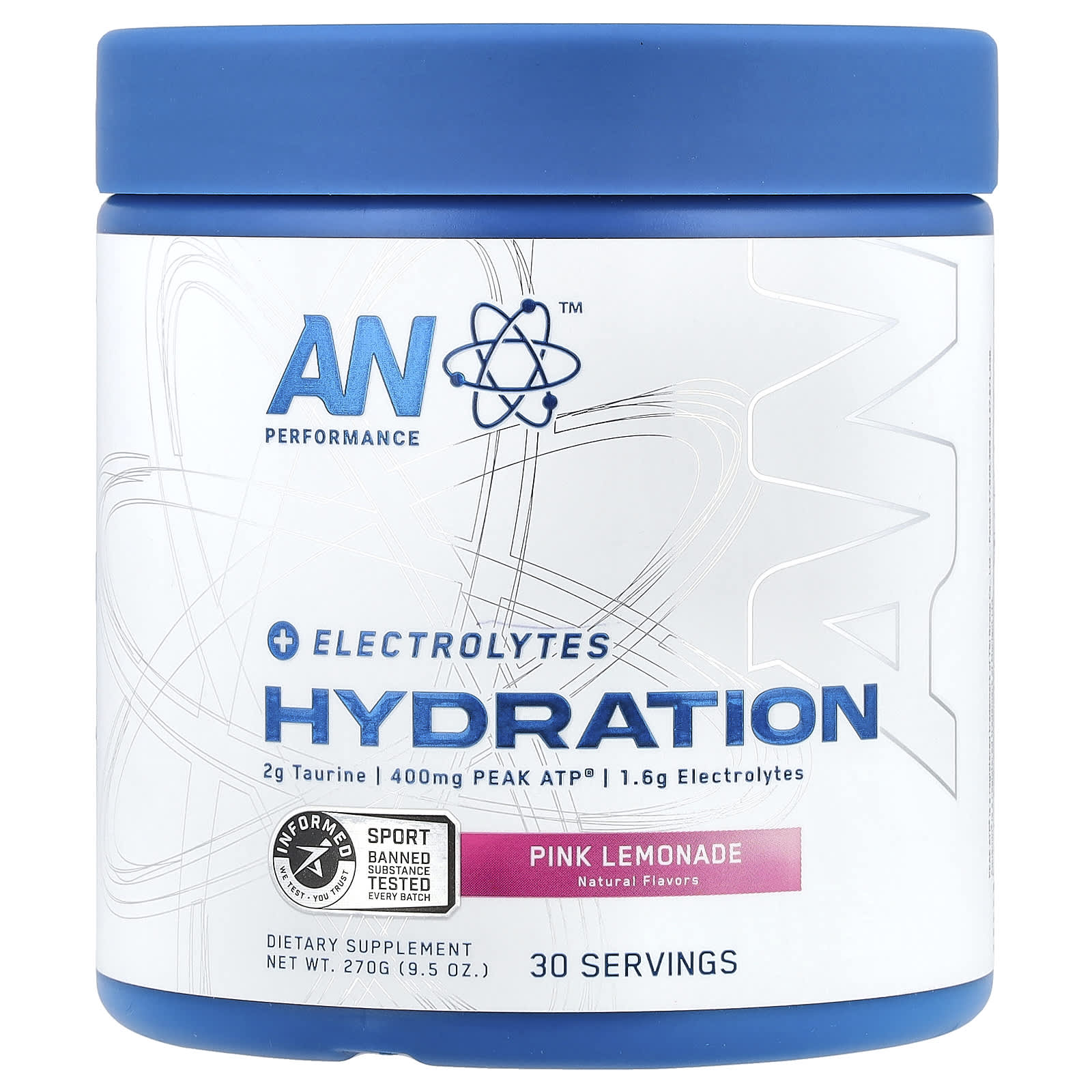 AN Supps Pink Lemonade Hydration Electrolyte Supplement - Image 1