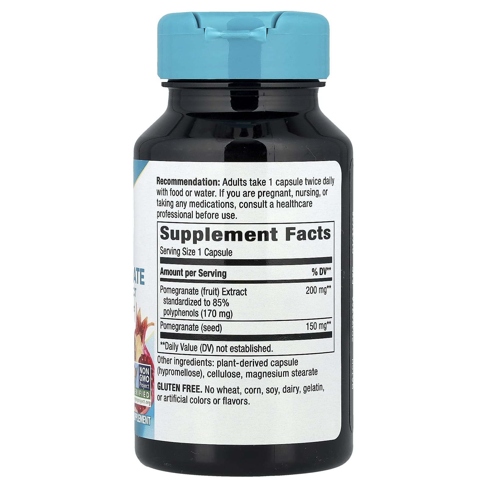 Nature's Way, Pomegranate Premium Extract, 350 mg, 60 Vegan Capsules - Image 2
