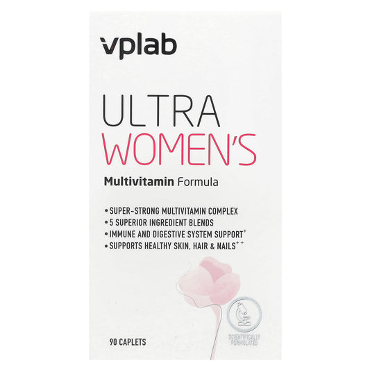Vplab, Ultra Women’s Multivitamin Formula, 90 Caplets - Image 1
