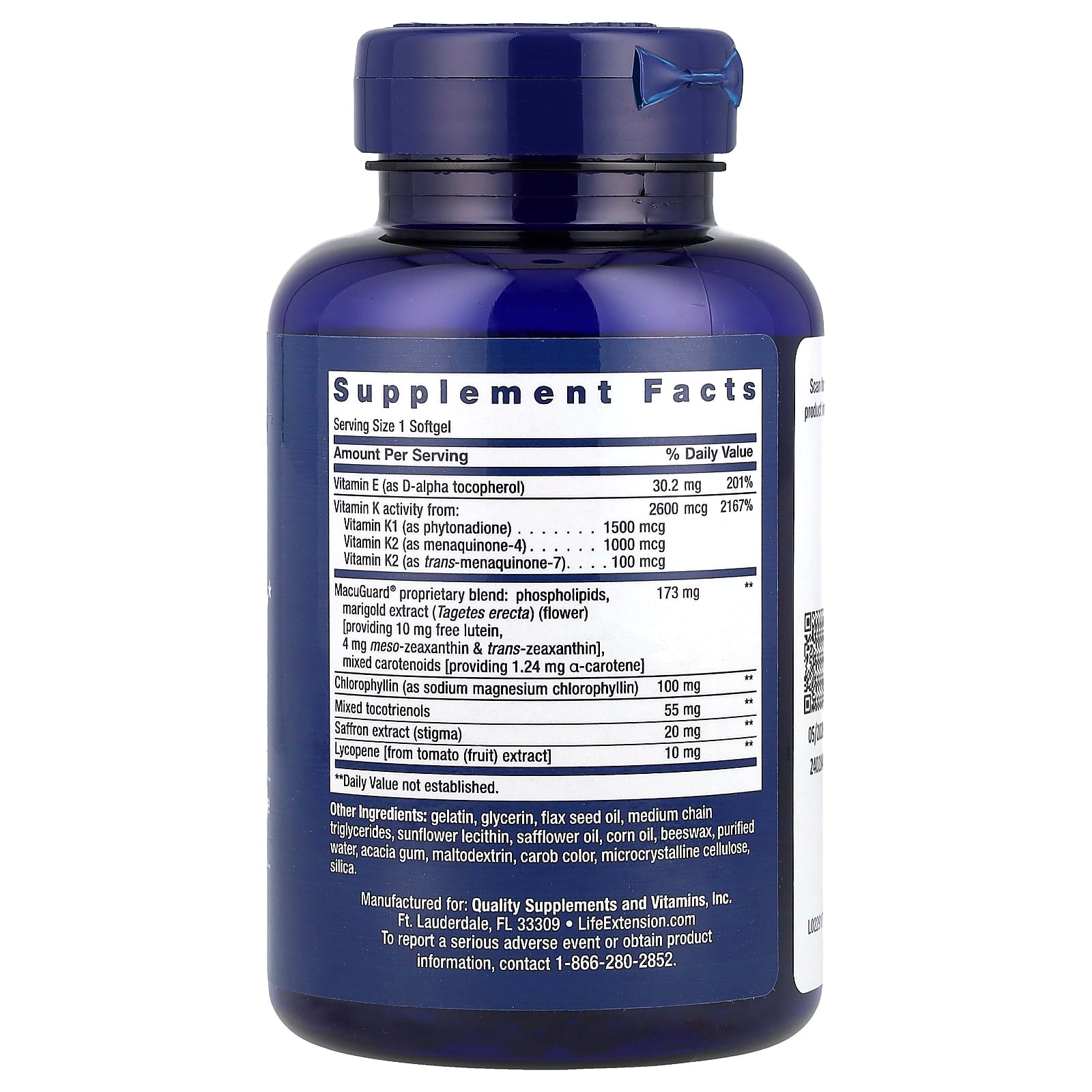 Life Extension, Once-Daily Health Booster, 60 Softgels - Image 2