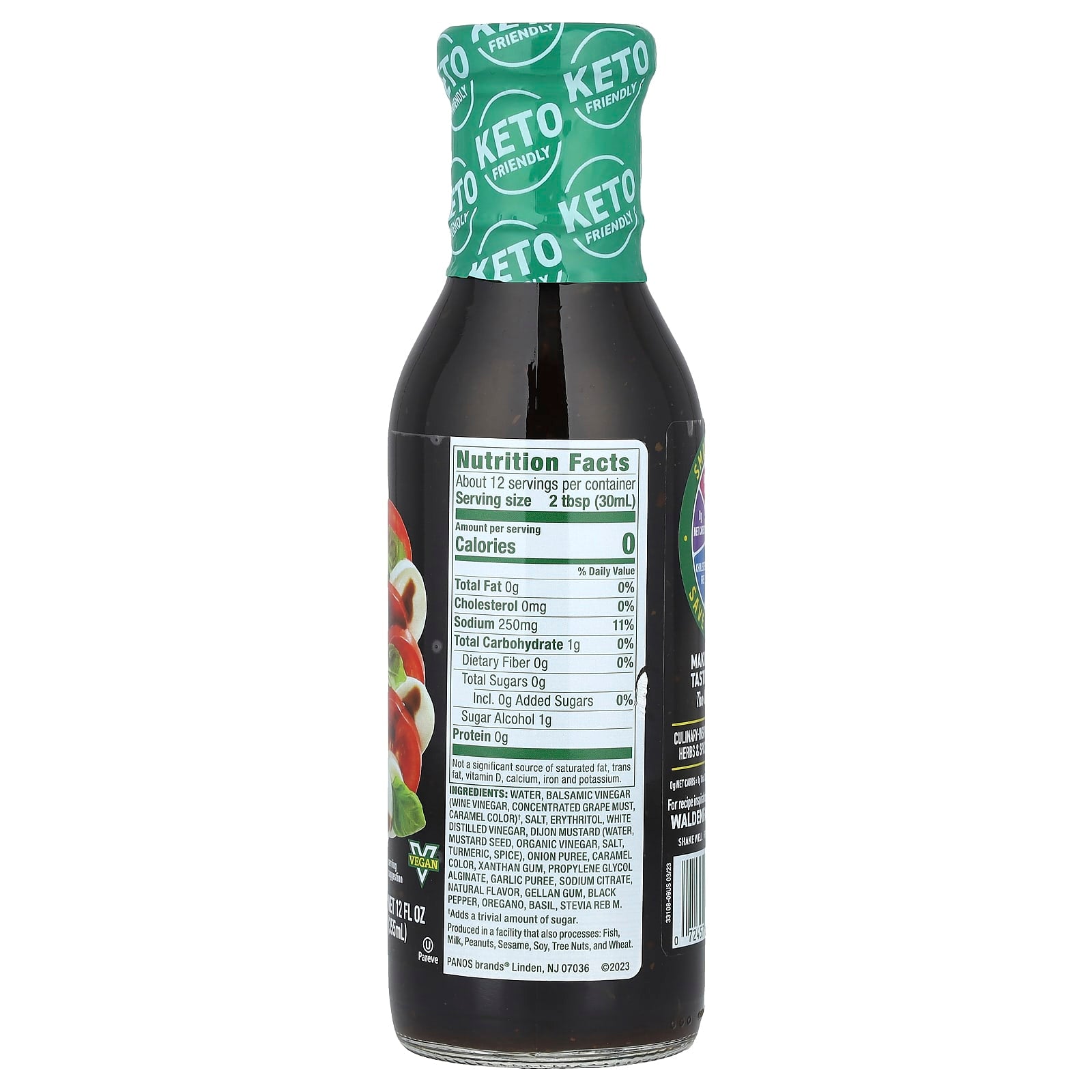 Walden Farms, Balsamic Vinaigrette, 12 fl oz (355 ml) - Image 2