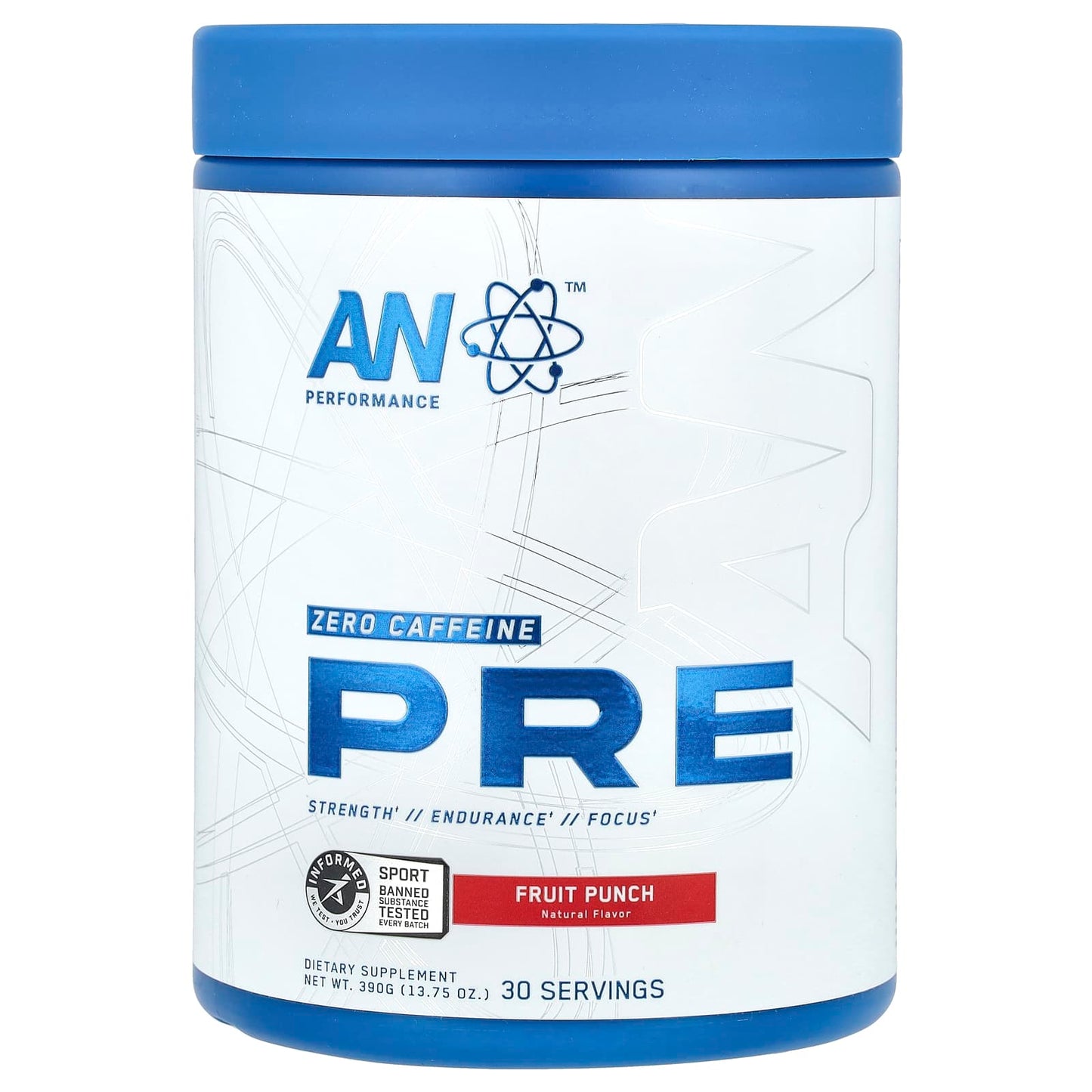 Zero Caffeine Pre Workout Supplement by AN Supps | Fuel Your Moment - Image 1