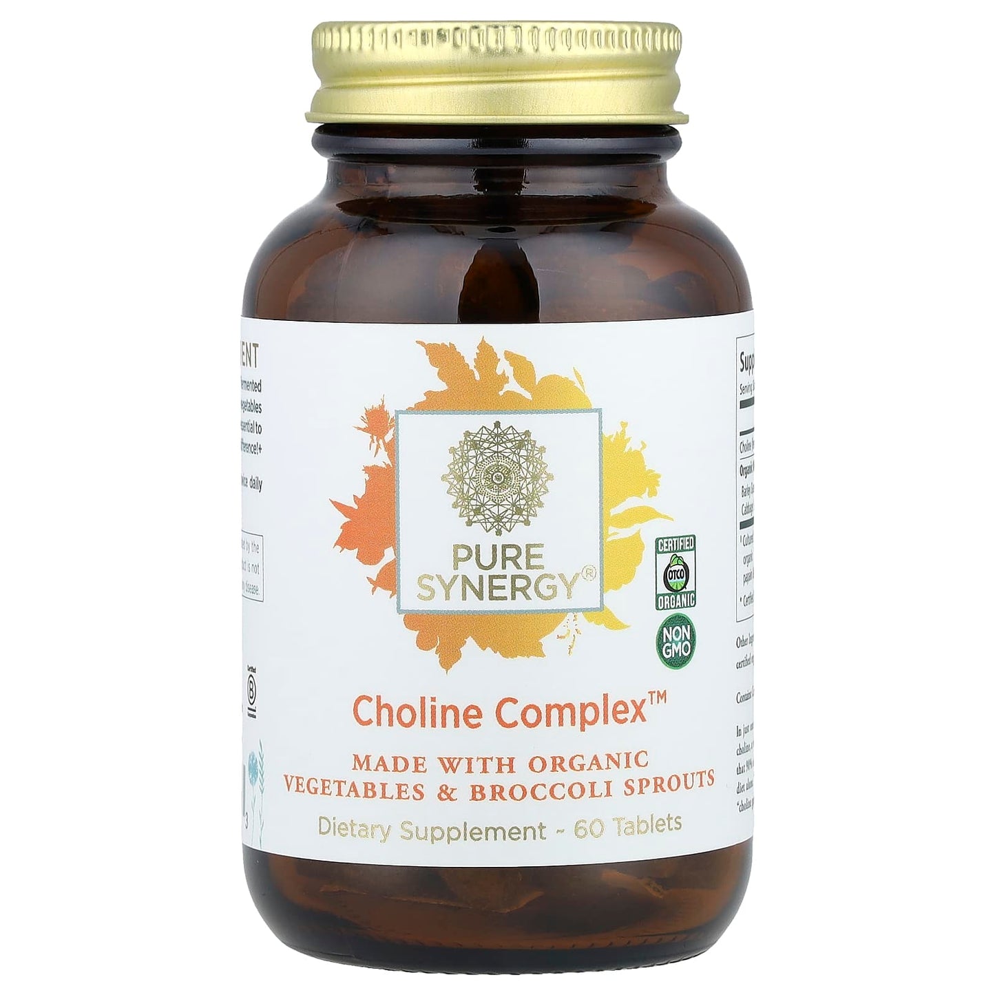 Pure Synergy, Choline Complex™, 60 Tablets - Image 1