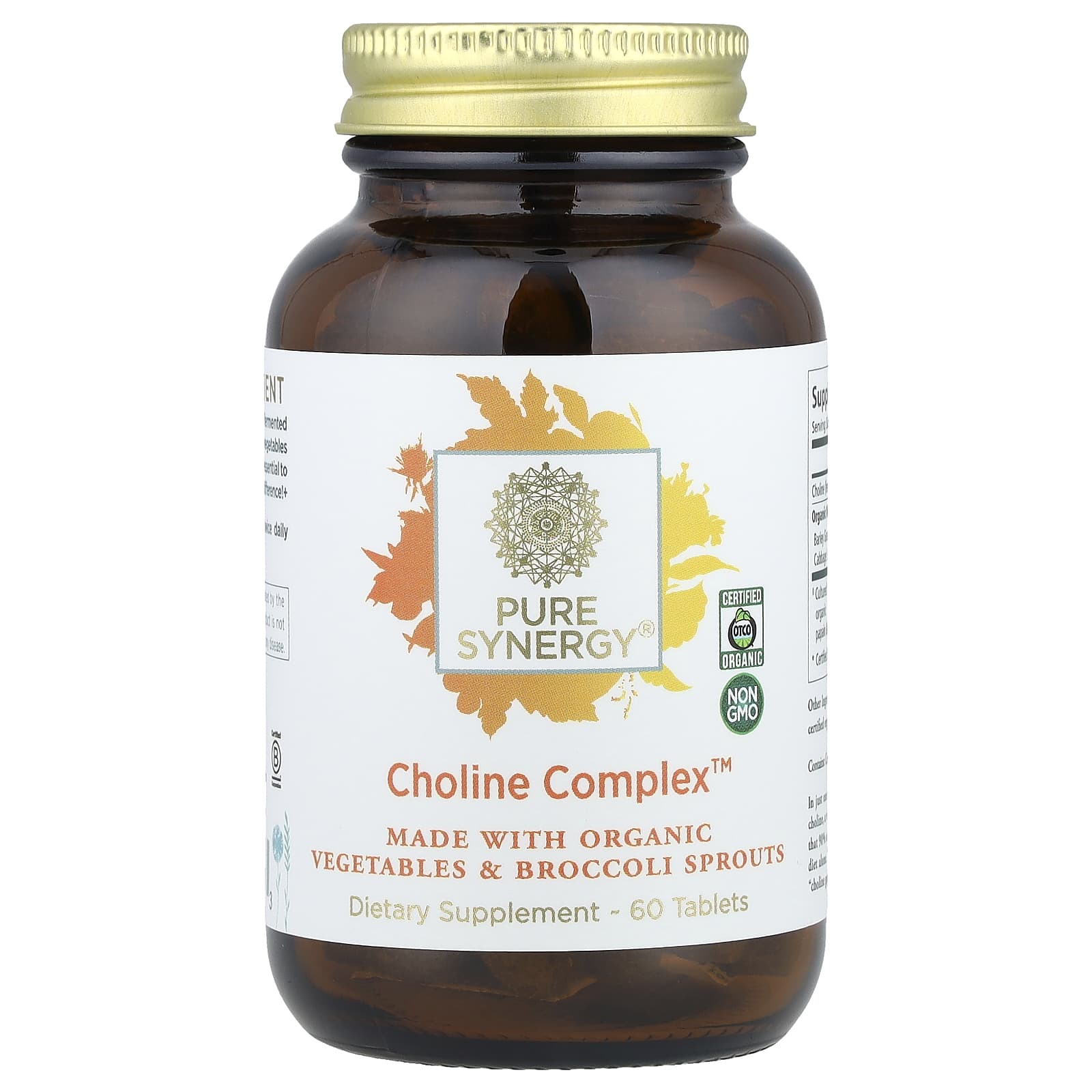 Pure Synergy, Choline Complex™, 60 Tablets - Image 1