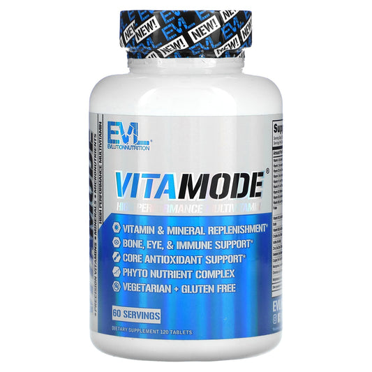 High Performance Multivitamin by EVLution Nutrition - 120 Tablets - Image 1