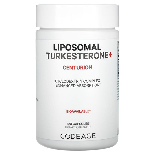 Unlock Peak Performance with CodeAge Liposomal Turkesterone+ Centurion Capsules - Image 1