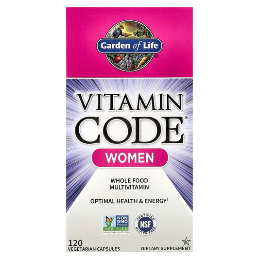 Women's Whole Food Multivitamin by Garden of Life - 120 Capsules - Image 1