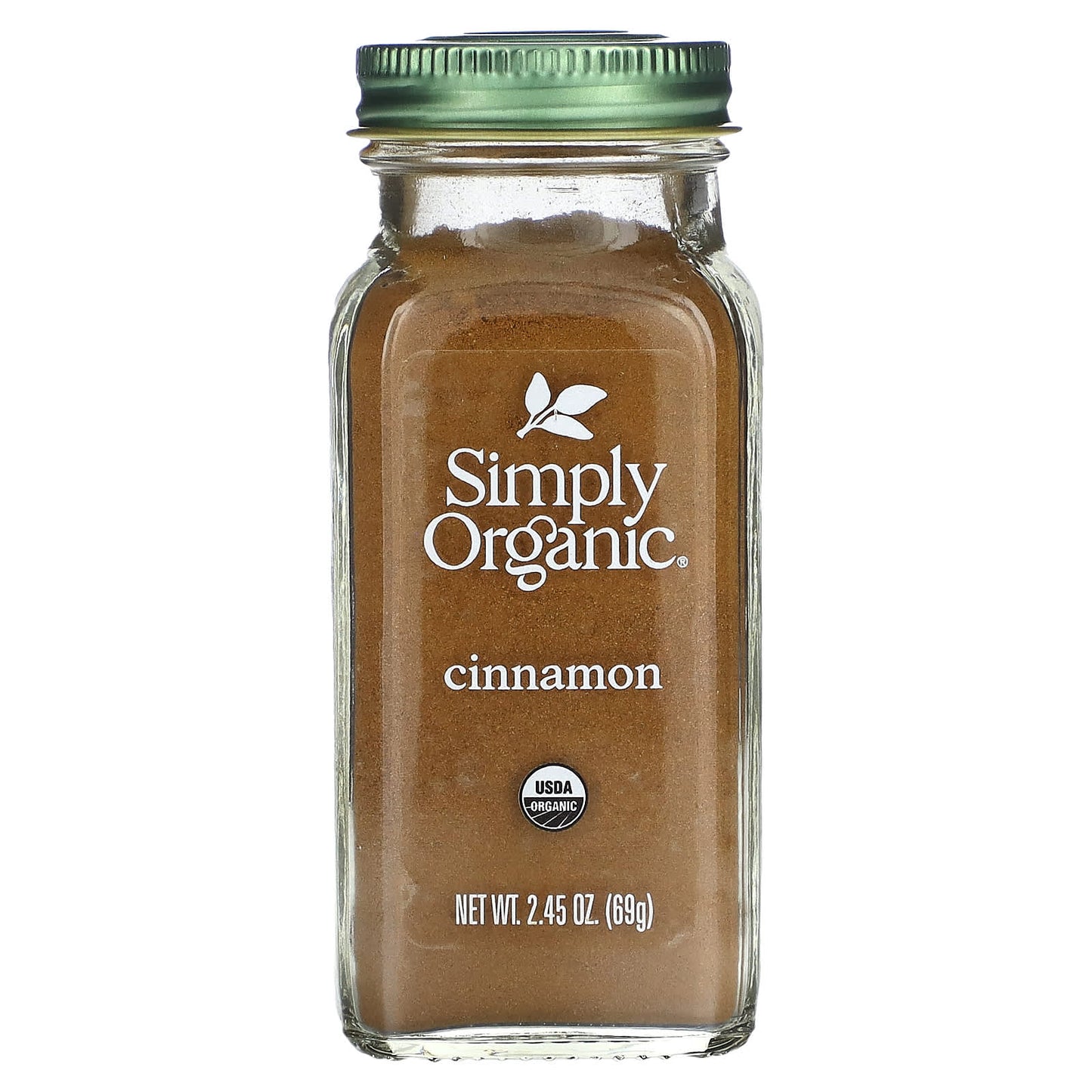 Simply Organic, Cinnamon, 2.45 oz (69 g) - Image 1
