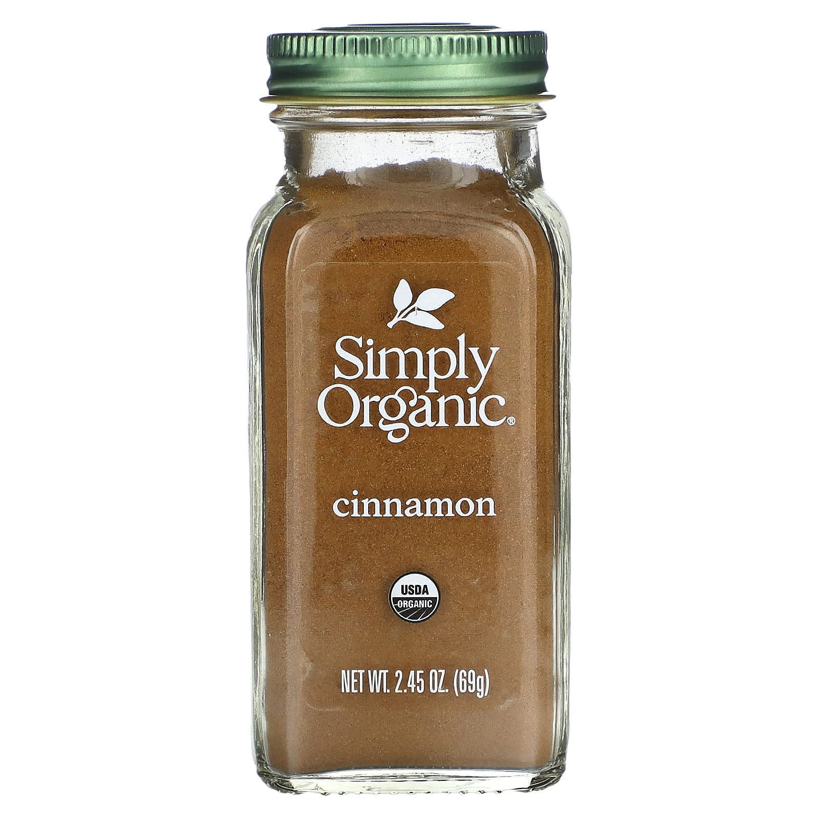 Simply Organic, Cinnamon, 2.45 oz (69 g) - Image 1