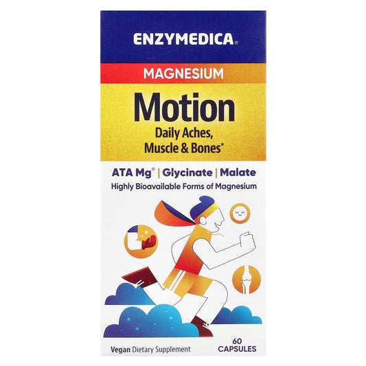 Magical Magnesium Relief - Enzymedica Motion 60 Capsules - Image 1