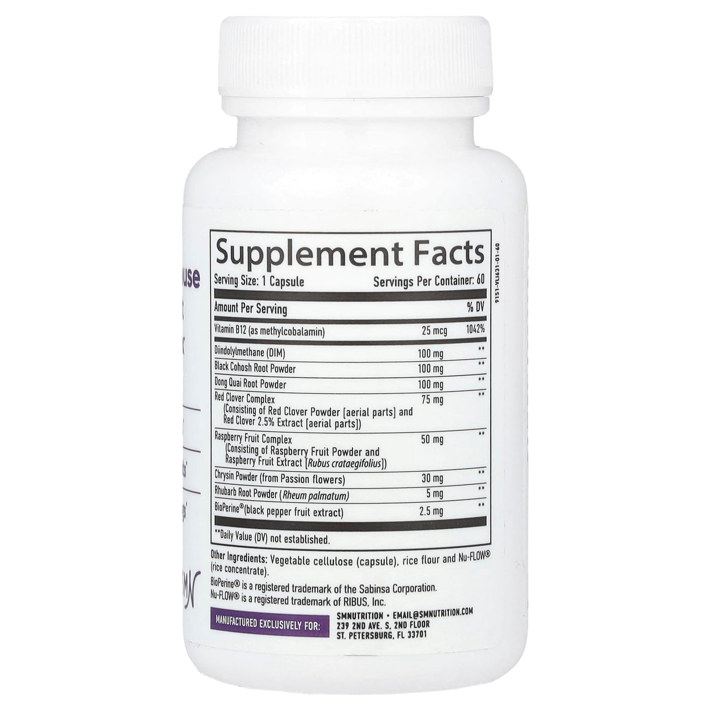 SMNutrition, Menopause Support Complex, 60 Capsules - Image 2