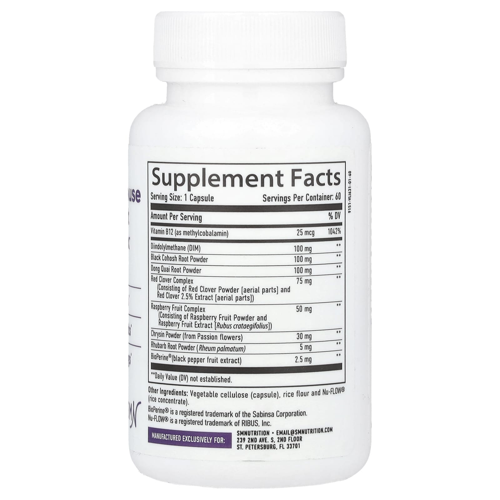 SMNutrition, Menopause Support Complex, 60 Capsules - Image 2
