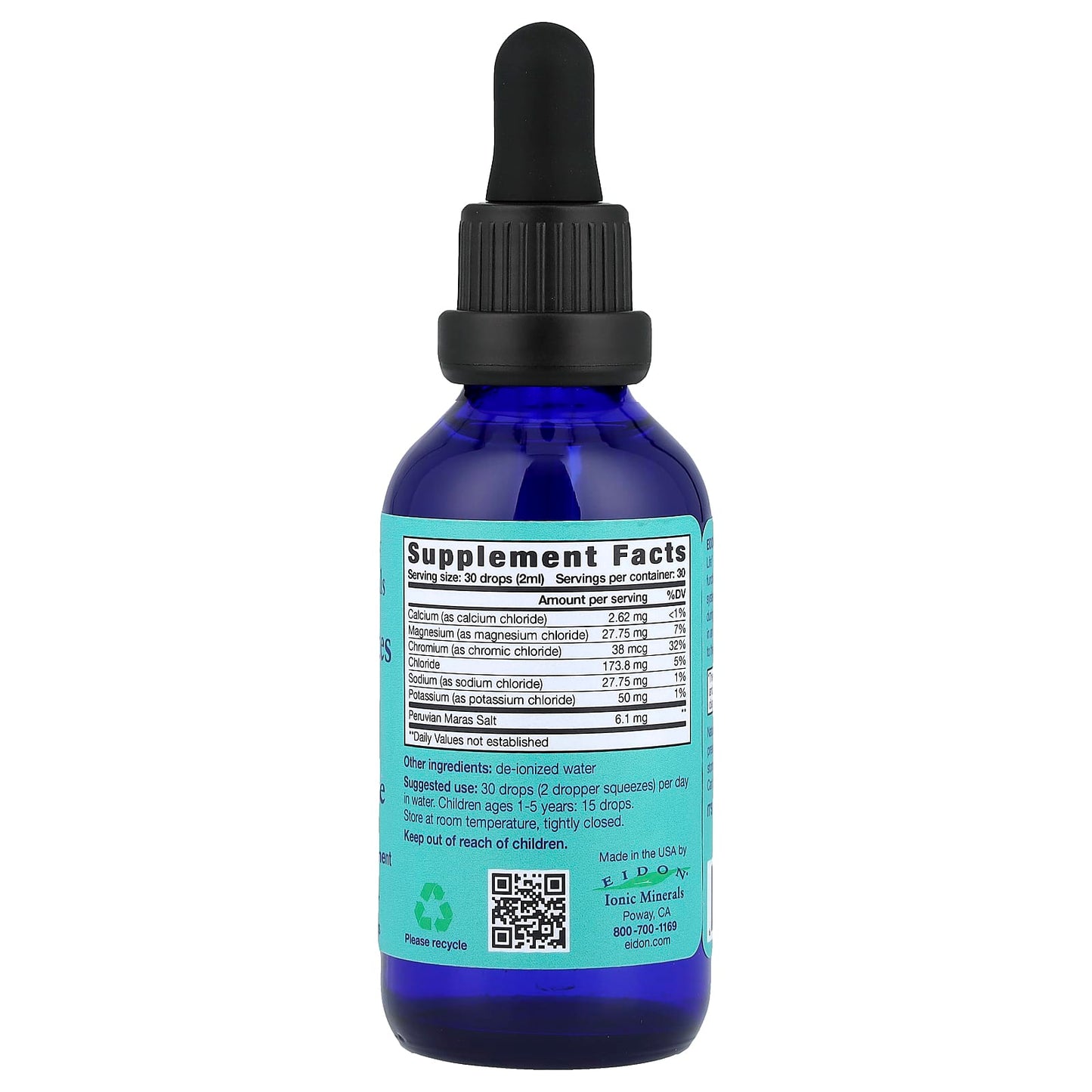 Ionic Electrolytes Liquid Concentrate 2 oz by Eidon Ionic Minerals - Image 2