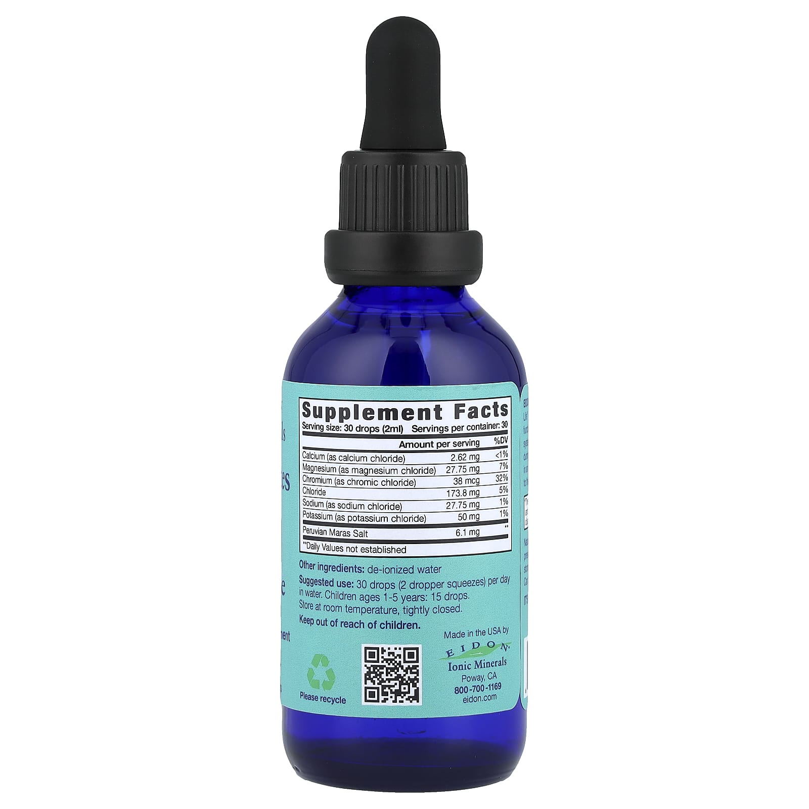 Ionic Electrolytes Liquid Concentrate 2 oz by Eidon Ionic Minerals - Image 2
