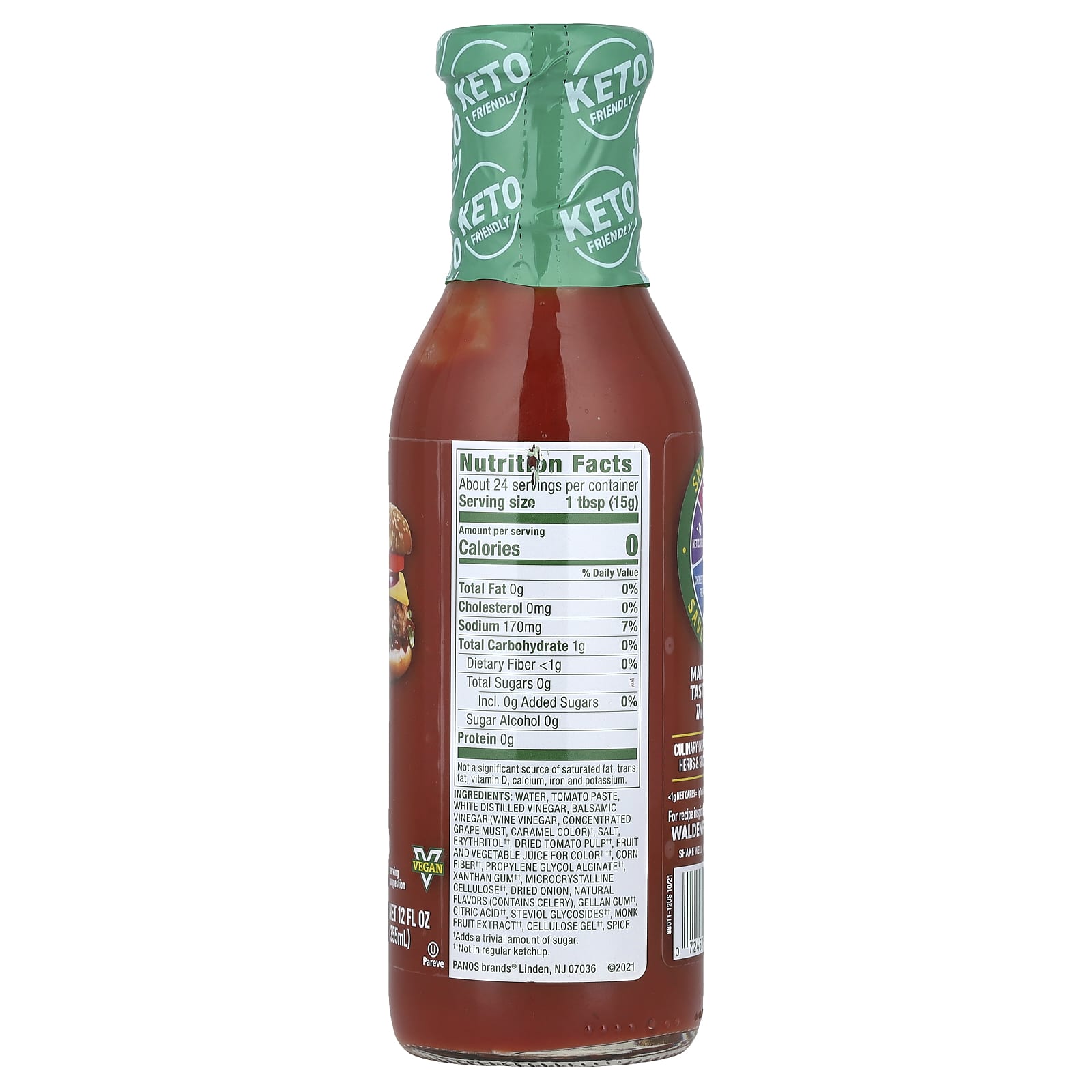 Walden Farms, Ketchup, 12 fl oz (355 ml) - Image 2