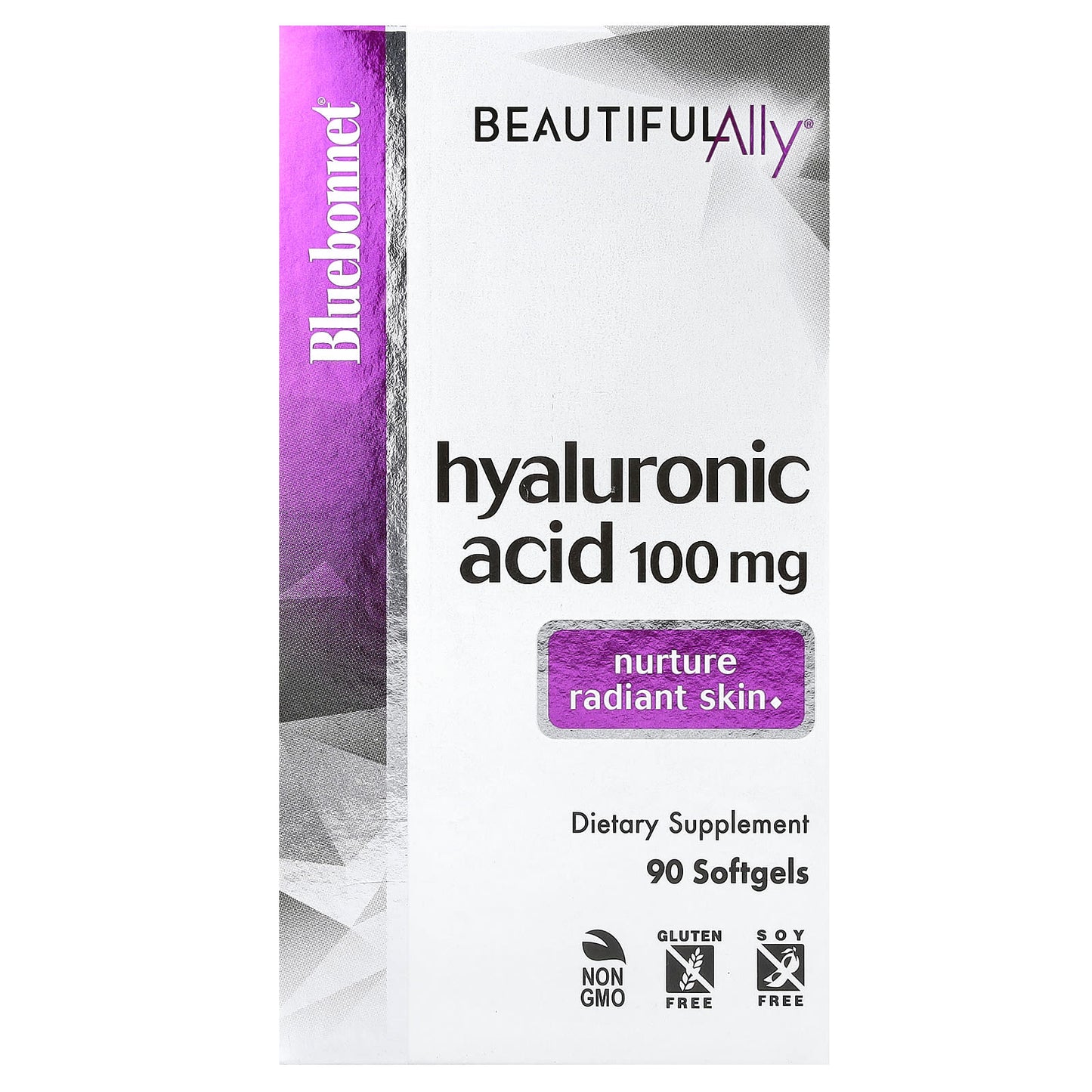Hyaluronic Acid Supplement for Radiant Skin by Bluebonnet Nutrition - Image 1