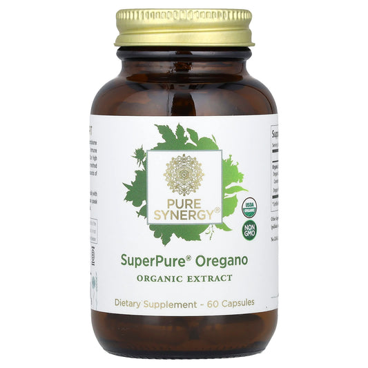 Pure Synergy, SuperPure® Oregano, 60 Capsules (450 mg per Capsule) - Image 1