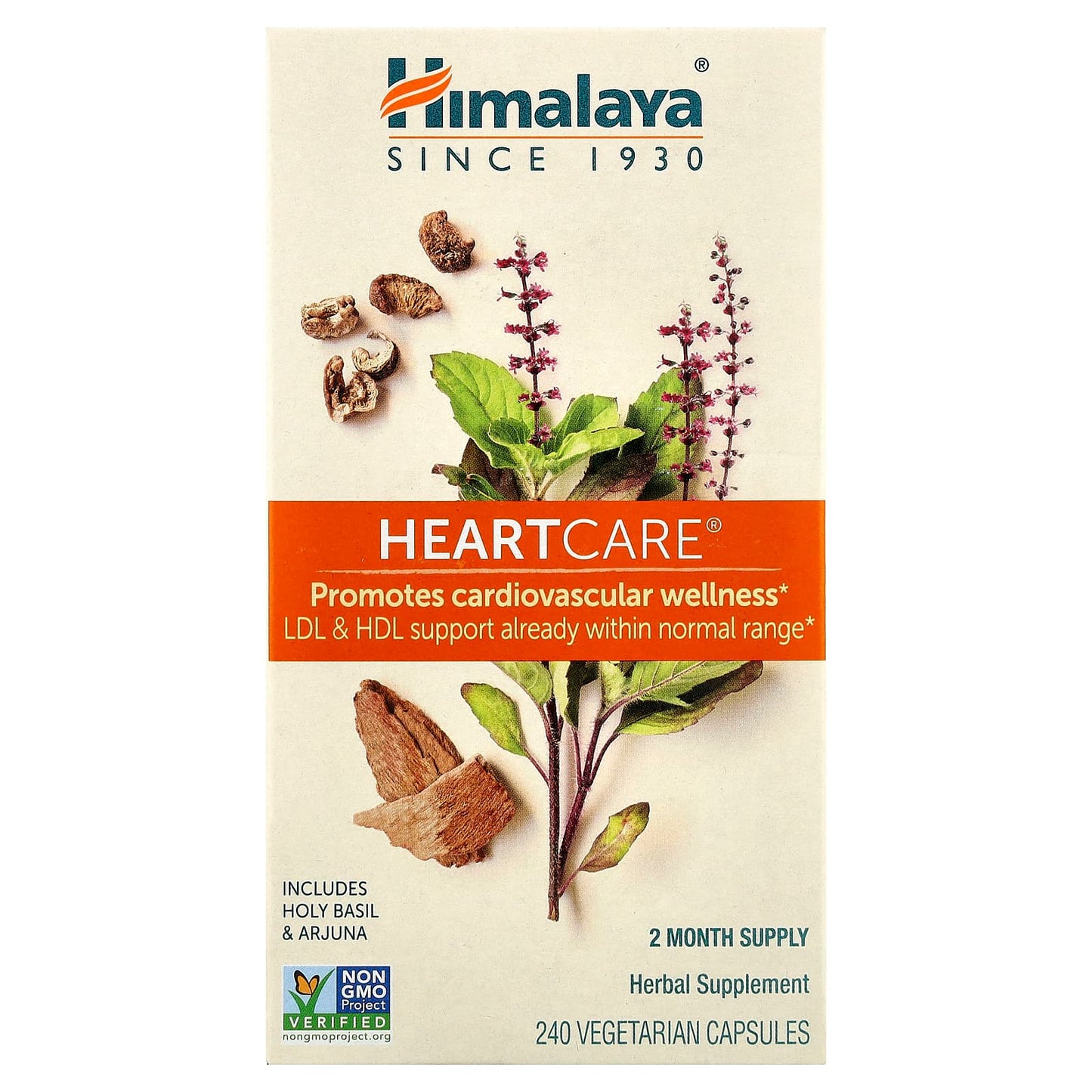 Himalaya HeartCare, 240 Capsules for Cardiovascular Wellness - Image 1