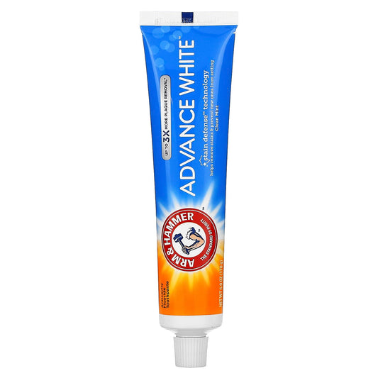 Arm & Hammer Advance White Toothpaste, 6 oz - Clean Mint, Stronger Teeth - Image 1