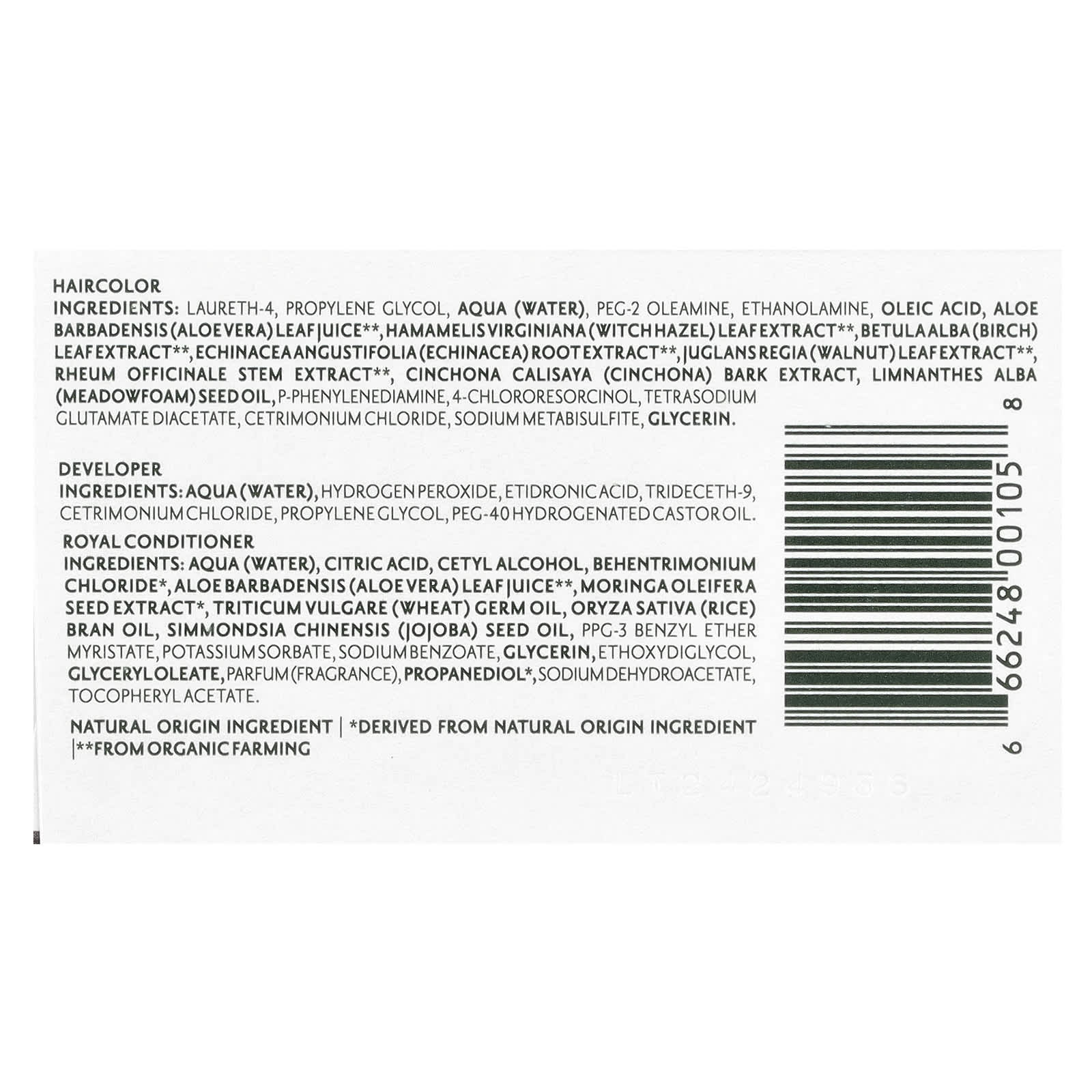 Herbatint Permanent Hair Color Gel - Dark Blonde (6N) - Image 2