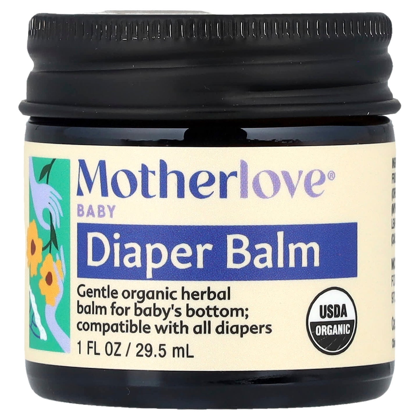 Motherlove, Baby, Diaper Balm, 1 fl oz (29.5 ml) - Image 1