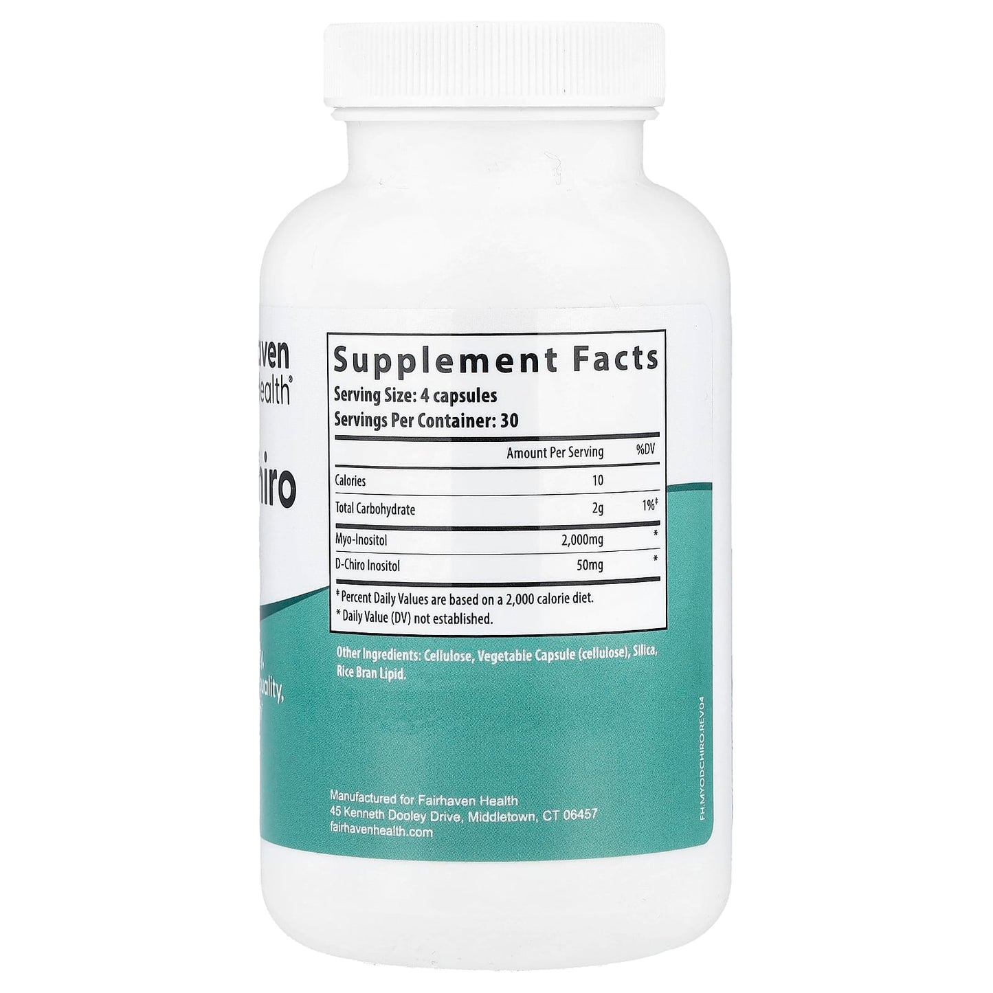 Fairhaven Health Myo + D-Chiro Inositol Fertility Support Supplement - Image 2