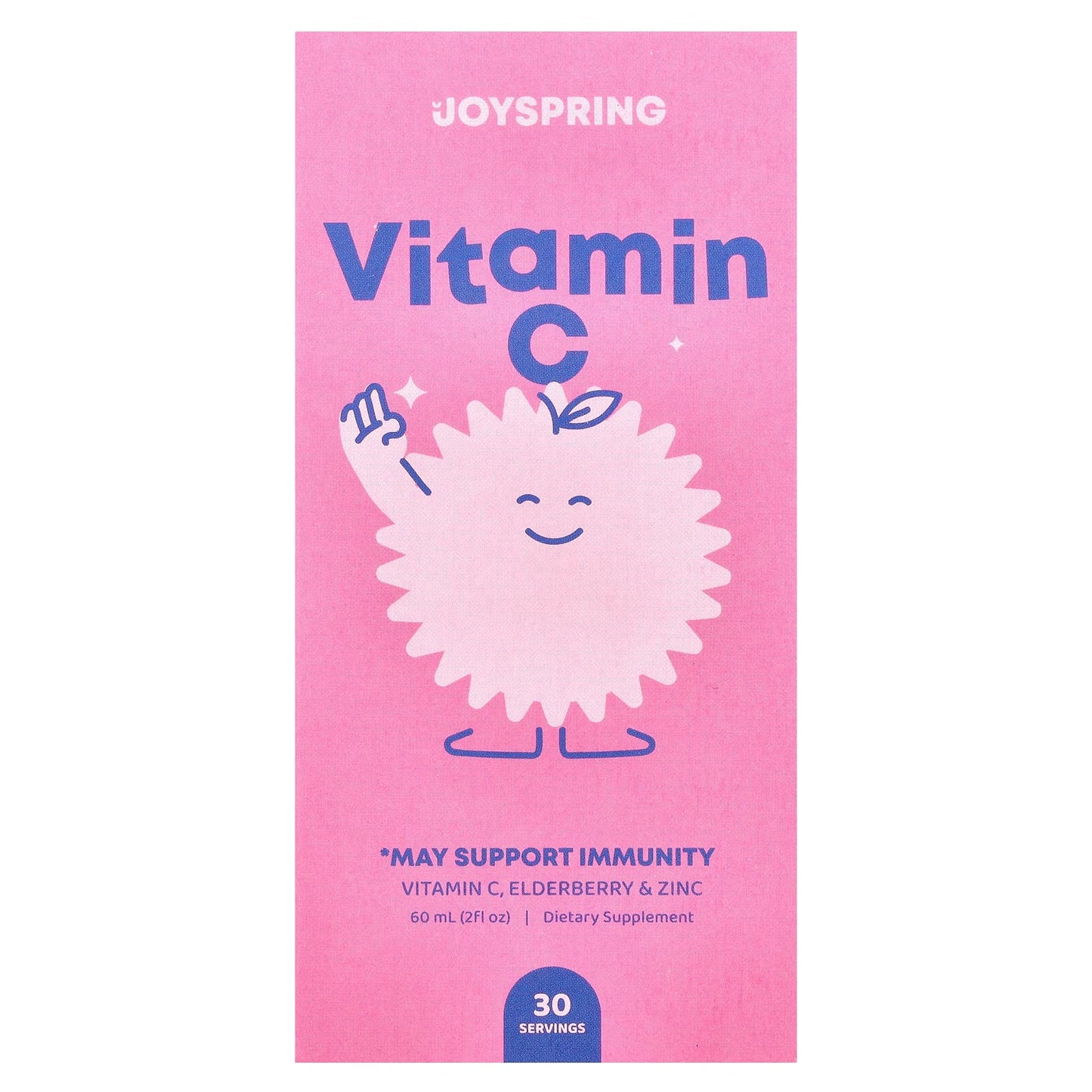 Boost Immunity with JoySpring Vitamin C & Elderberry Supplement - Image 1