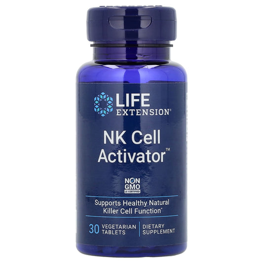 Life Extension, NK Cell Activator™, 30 Vegetarian Tablets - Image 1