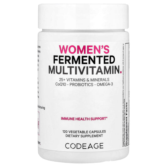 Codeage Women's Fermented Multivitamin - 120 Capsules for Women's Health - Image 1