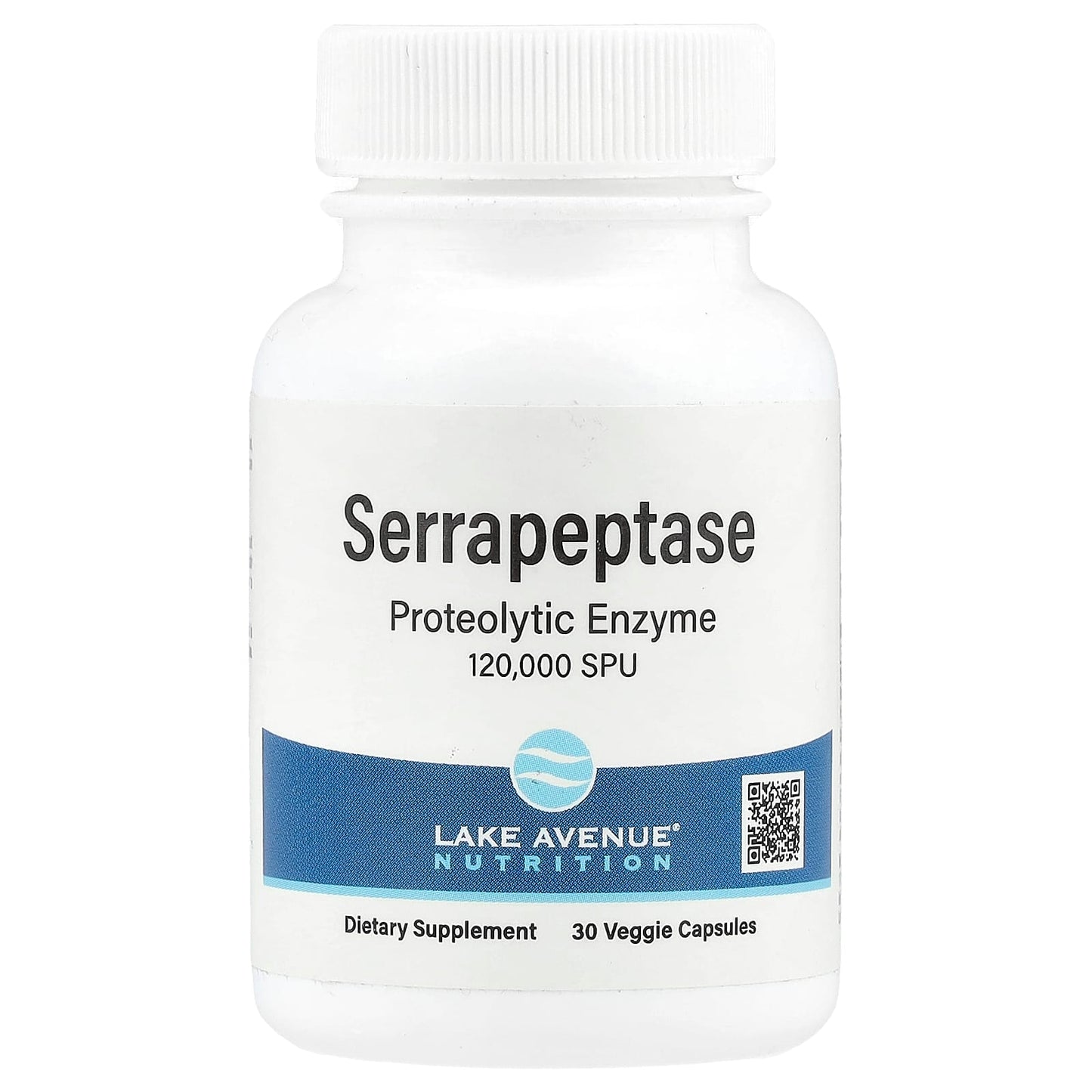 Serrapeptase 120,000 SPUs - Natural Anti-Inflammatory Enzyme for Healthy Sinuses & Immune Function - Image 1