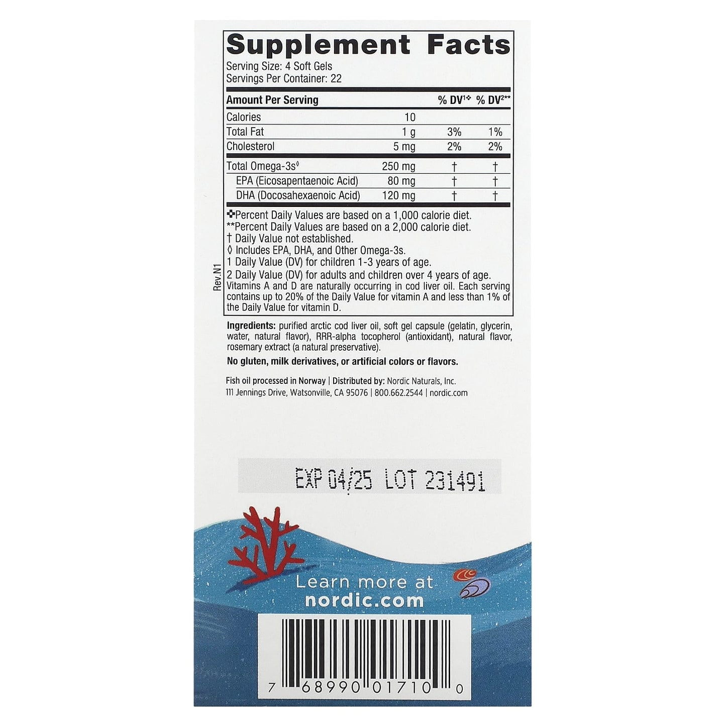 Nordic Naturals, Children's DHA, Ages 3-6, Strawberry, 90 Mini Chewable Soft Gels - Image 2