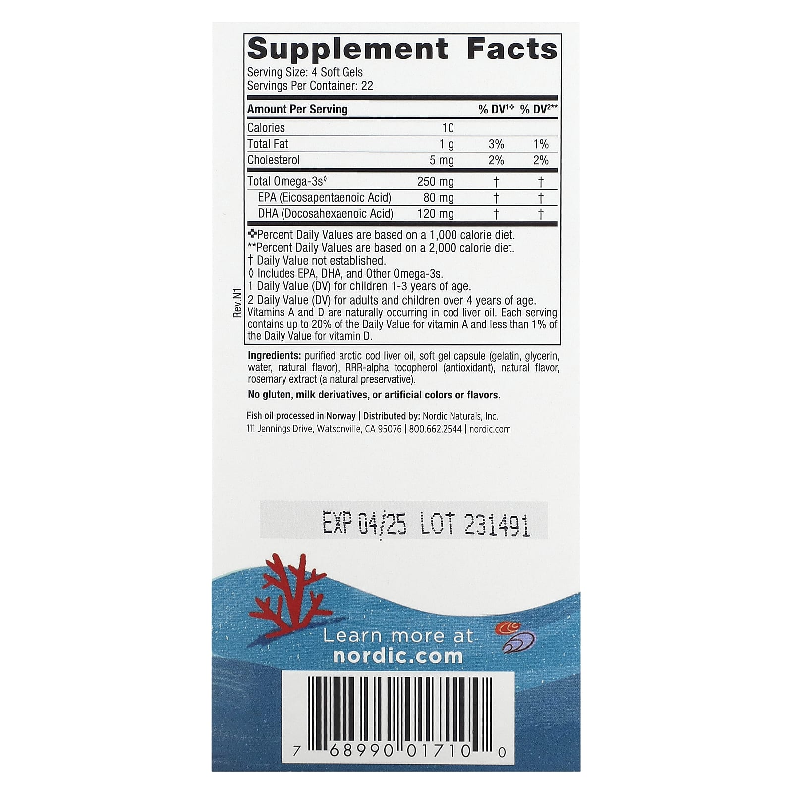 Nordic Naturals, Children's DHA, Ages 3-6, Strawberry, 90 Mini Chewable Soft Gels - Image 2