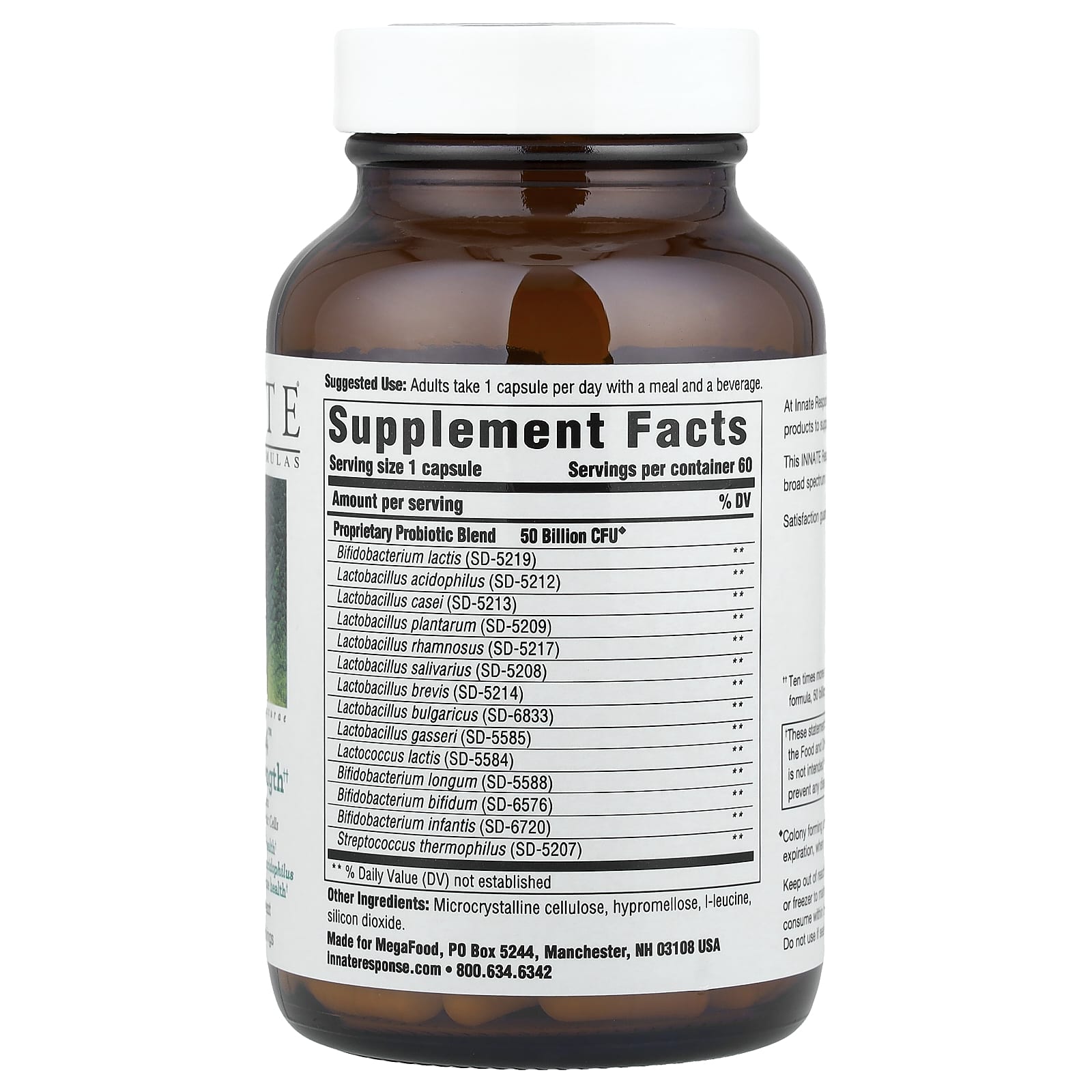 Flora 50-14 Clinical Strength Probiotics - 50 Billion CFU - Image 2