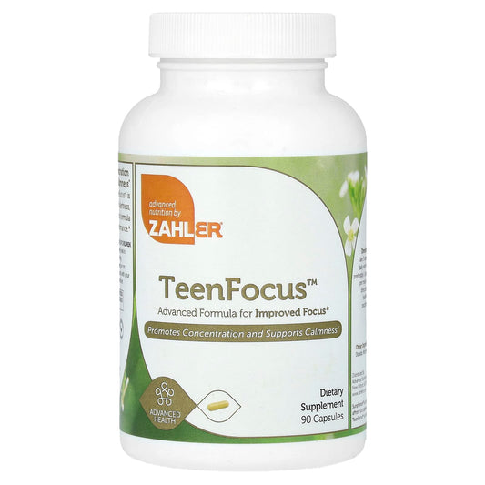 Zahler, TeenFocus, 90 Capsules - Image 1