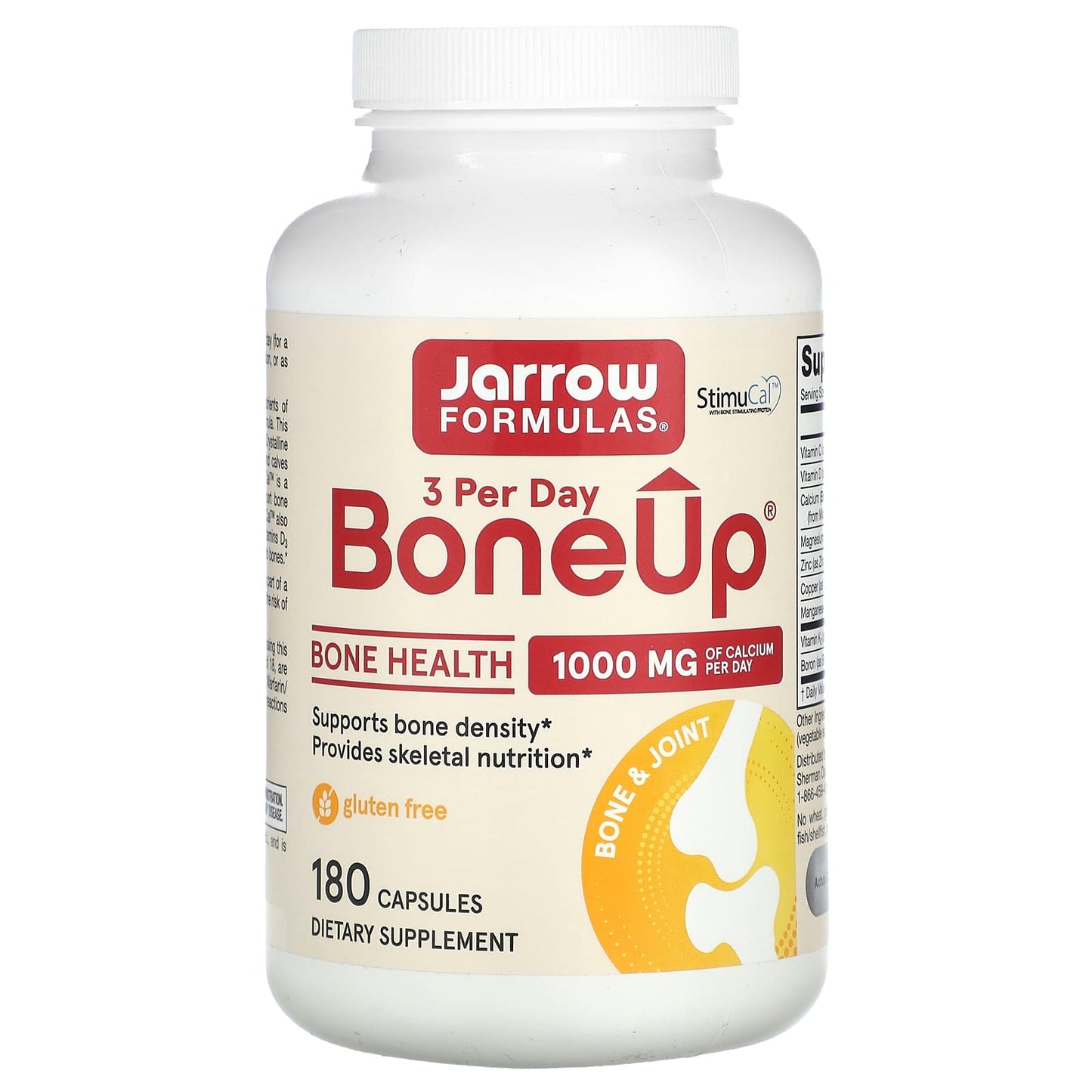 <strong>Jarrow Formulas BoneUp 3 Per Day</strong> 1,000 mg Calcium Supplements for Bone Health - Image 1