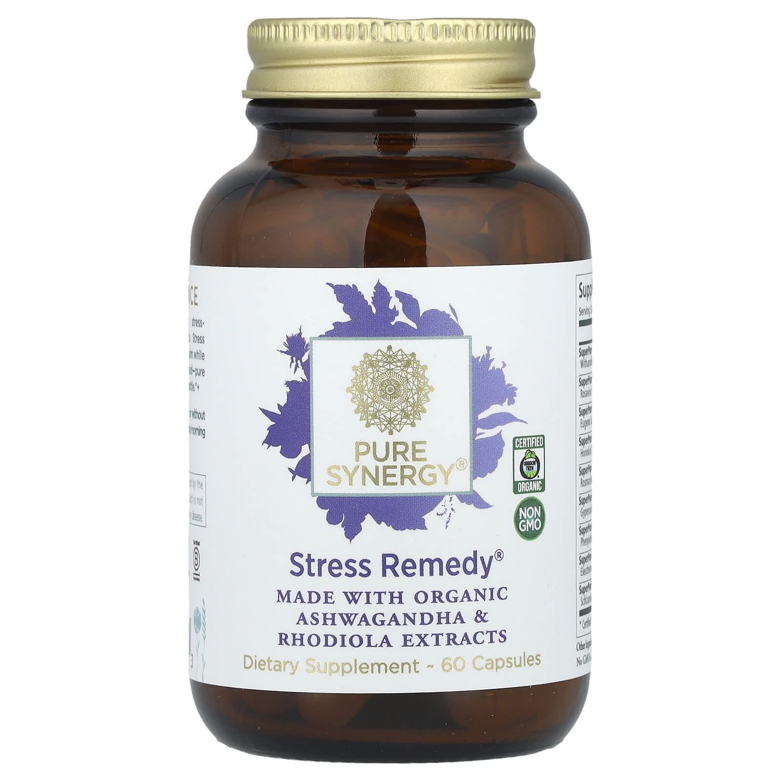 Pure Synergy, Stress Remedy®, 60 Capsules - Image 1